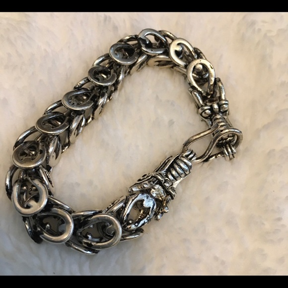 Silver Dragon Bracelet - Picture 2 of 4